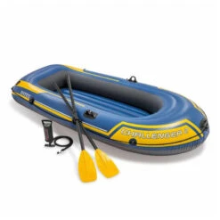 BATEAU GONFLABLE INTEX CHALLENGER 2 + 2 RAMES + GONFLEUR 15 BATEAU GONFLABLE INTEX CHALLENGER 2 + 2 RAMES + GONFLEUR -Aviron Sportif bateau gonflable intex challenger 2 2 rames gonfleur 6