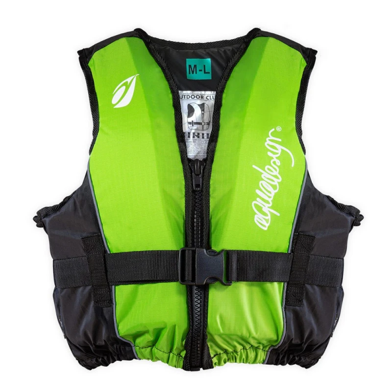 GILET AQUADESIGN OUTDOOR CLUB 70N VERT/NOIR 4 GILET AQUADESIGN OUTDOOR CLUB 70N VERT/NOIR – Image 2