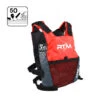 GILET DE FLOTTAISON ROTOMOD JADE KAYAK ROUGE -Aviron Sportif gilet de flottaison rotomod jade kayak rouge