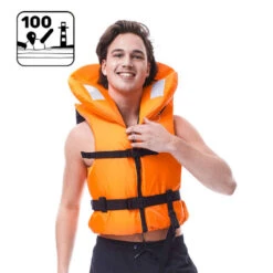 GILET DE SAUVETAGE JOBE COMFORT BOATING VEST ORANGE -Aviron Sportif gilet de sauvetage jobe comfort boating vest orange 1