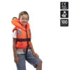 GILET PLASTIMO TYPHON ORANGE JUNIOR -Aviron Sportif gilet plastimo typhon orange junior