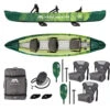 KAYAK AQUA MARINA RIPPLE 3 PERSONNES 370 2 KAYAK AQUA MARINA RIPPLE 3 PERSONNES 370 -Aviron Sportif kayak aqua marina ripple 3 personnes 370