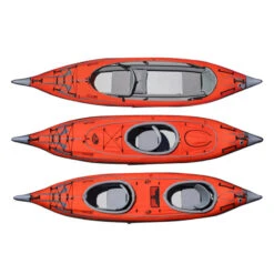 KAYAK GONFLABLE ADVANCED ELEMENTS FRAME CONVERTIBLE ELITE ROUGE -Aviron Sportif kayak gonflable advanced elements frame convertible elite rouge 5