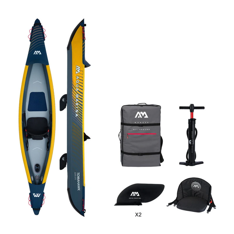 KAYAK GONFLABLE AQUA MARINA TOMAHAWK AIR-K 1P 2023 4 KAYAK GONFLABLE AQUA MARINA TOMAHAWK AIR-K 1P 2023 – Image 2