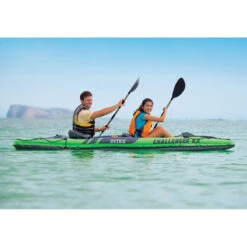 KAYAK GONFLABLE INTEX CHALLENGER K2 -Aviron Sportif kayak gonflable intex challenger k2 2