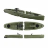 Kayak Modulable Point 65 Mojito SOLO Angler Peche Vert -Aviron Sportif kayak modulable point 65 mojito solo angler peche vert