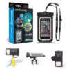 KIT COMPLET POCHETTE ETANCHE SMARTPHONE SEAWAG NOIRE NOIR/BLEU -Aviron Sportif kit complet pochette etanche smartphone seawag noire noir bleu