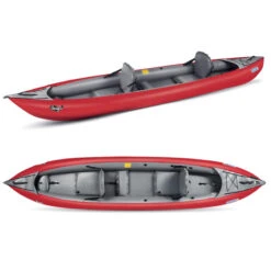 PACK KAYAK GUMOTEX THAYA 2 PLACES CONVERTIBLE ROUGE -Aviron Sportif pack kayak gumotex thaya 2 places convertible rouge 2