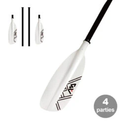 PAGAIE KAYAK AQUAMARINA BEACH ALUMINIUM 4 PARTIES -Aviron Sportif pagaie kayak aquamarina beach aluminium 4 parties 1