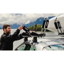 RACK A KAYAK THULE HULL A PORT PRO 837 -Aviron Sportif rack a kayak thule hull a port pro 837 2