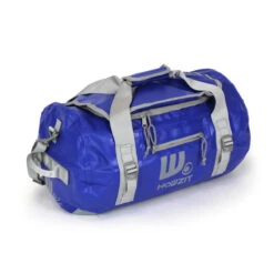 Sac De Voyage étanche DUFFEL BAG 30L - HOWZIT BLEU-GRIS -Aviron Sportif sac de voyage etanche duffel bag 30l howzit bleu gris 2