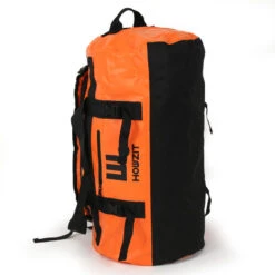 Sac De Voyage étanche DUFFEL BAG 60L HOWZIT - -Aviron Sportif sac de voyage etanche duffel bag 60l howzit orange black 5
