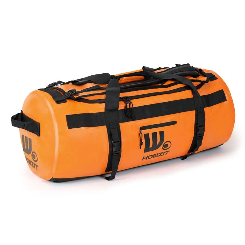 Sac De Voyage étanche DUFFEL BAG 90L HOWZIT - ORANGE 3 Sac De Voyage étanche DUFFEL BAG 90L HOWZIT - ORANGE – Image 2