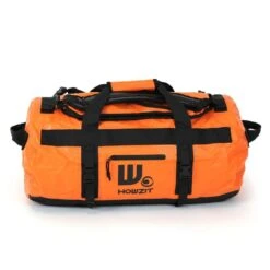 Sac De Voyage étanche DUFFEL BAG 90L HOWZIT - ORANGE 27 Sac De Voyage étanche DUFFEL BAG 90L HOWZIT - ORANGE -Aviron Sportif sac de voyage etanche duffel bag 90l howzit orange black 11